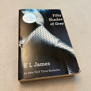Fifty Shades of Grey. First of the trilogy. By E L James